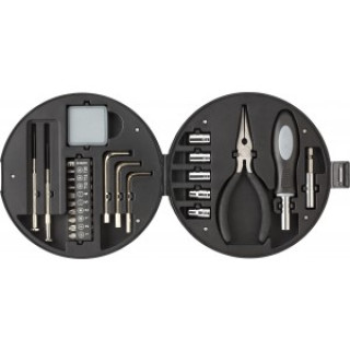 ABS tool kit Florian, black/silver