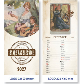 Koledar Stare razglednice 2027 K0007