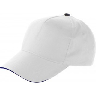 Cotton cap Beau, white