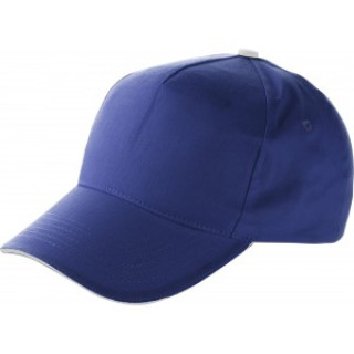 Cotton cap Beau, cobalt blue
