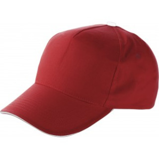 Cotton cap Beau, red