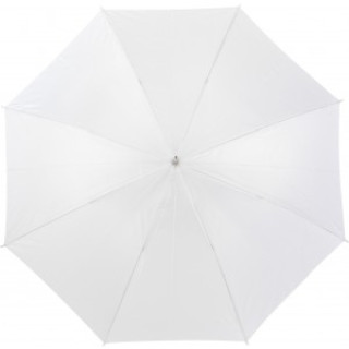 Polyester (170T) umbrella Alfie, white