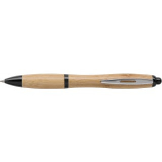 Bamboo ballpen Hetty, black