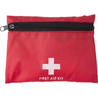 Nylon (210D) first aid kit Rosalina, red