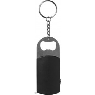 ABS key holder with bottle opener Karen, black