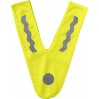 Polyester (75D) safety vest Cassidy, yellow
