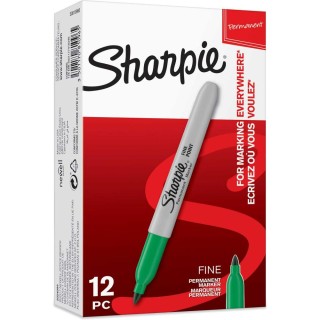 MARKER SHARPIE FINE ZELENA 12/1