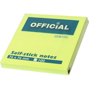 Samolepilni lističi Official, zelena 100