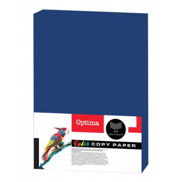 Papir fotok Optima A4 500/1 deep blue80g