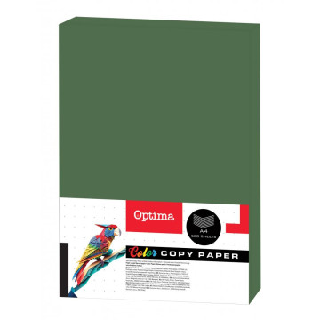 Papir fotok Optima A4 500 deep green 80g