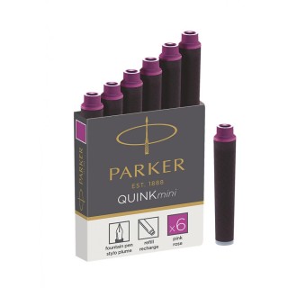 Cartridges Parker Mini Pink 6/1