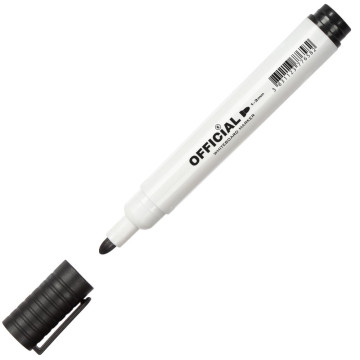 Marker za belo tablo Official, črn