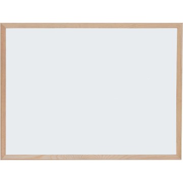 Magnetna tabla Optima, 90x120cm bela,les 22366