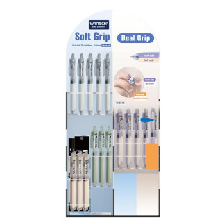 Gel Writech dual grip 86/1 display