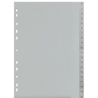 Dividers 1-20