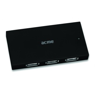 Acme HB720 USB hub with power adapter, 7