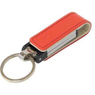 8GB USB flash drive with artificial leat