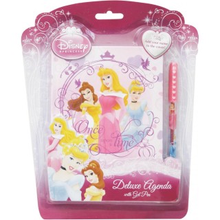 Disney Princess diary with gel pen