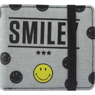 Denarnica Smiley Grey