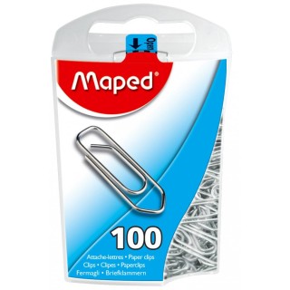 Maped pvc paper clips, 25mm, 100/1