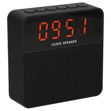 ZVOČNIK+FM RADIO+URA PRENOSNI FM QUADRO 6907802