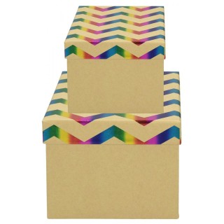 GIFT BOX BBP COLORS KRAFT 2/1