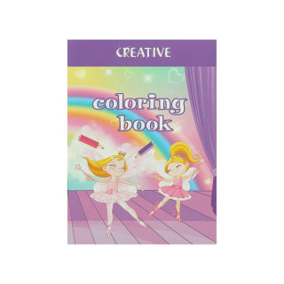 COLOURING BOOK CREATIVE MINI BALLERINA