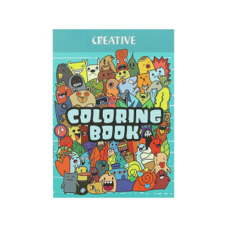 COLOURING BOOK CREATIVE MINI MONSTERS