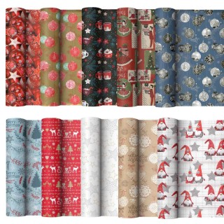Creative New Year wrapping paper