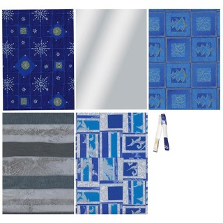 Creative New Year wrapping paper, 5 shee