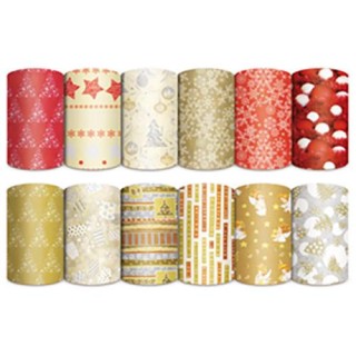 Creative New Year wrapping paper