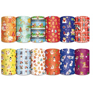 Creative New Year wrapping paper