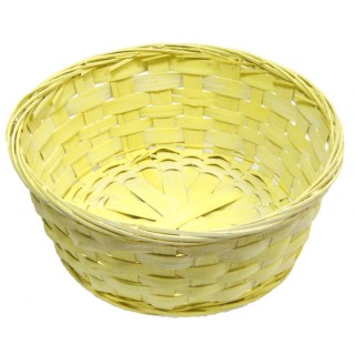 Round woven basket