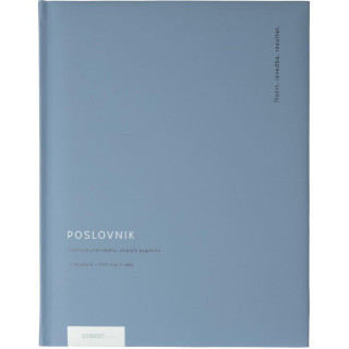 Poslovnik Načrt svetlo moder 810901
