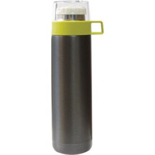 POWDER metal thermos bottle