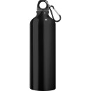FLAŠKA ALU HOOK L 750ML ČRNA S KARABINOM 8552902