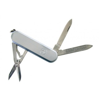 Metal Swiss pocket knife, 3 features