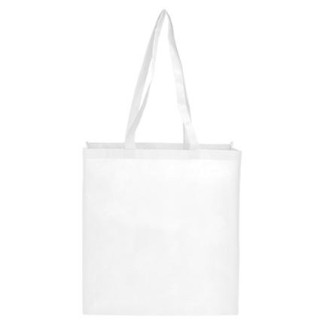 SHOPING BAG PP WHITE WITH LONG HANDLES 3