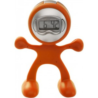ABS clock Finley, orange