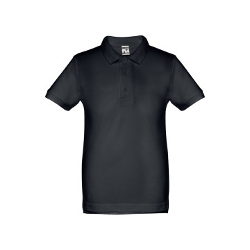 THC ADAM KIDS II. Kids short-sleeved 100% cotton piqué polo shirt unisex)