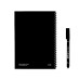 INFINITEBOOK PLAIN A5. Infinitebook A5 z upogljivim ovikom in 15 navadnimi stranmi za belo tablo