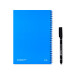 INFINITEBOOK PLAIN A5. Infinitebook A5 z upogljivim ovikom in 15 navadnimi stranmi za belo tablo