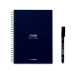 ZAČETNI KOMPLET INFINITE PLANNER A5. Komplet vsebuje "Infinite Diary" A5, komplet za čiščenje, marker in držalo za marker