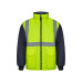 VL JUNO. Dvobarvna parka 4 v 1 (180 g/m²), iz poliestra (100 %) s PU premazom