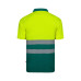 VL FORTUNA. Bird-eye polo shirt (140g/m²) with short sleeves, in polyester (100%)