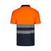 VL FORTUNA. Bird-eye polo shirt (140g/m²) with short sleeves, in polyester (100%)
