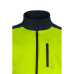 VL HESTIA LARGE. Two-tone soft shell jacket (280g/m²), with fleece lining and TPU membrane, in polyester (96%) and elastane (4%)
