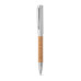 CORKO. Cork and metal ballpoint pen with twist mechanism