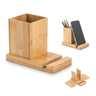 Lesen namizni organizator s stojalom za mobitel ERWIN 93638