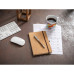 HAWKINS A5. A5 cork notebook with plain pages in FSC™ certified material and other controlled materials